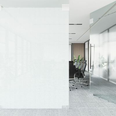 vidaXL Film pour fenêtre dépoli design à rayures 60x1000 cm PVC