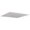 vidaXL Pomme de douche pluie acier inoxydable 304 40x40 cm carr&eacute;e