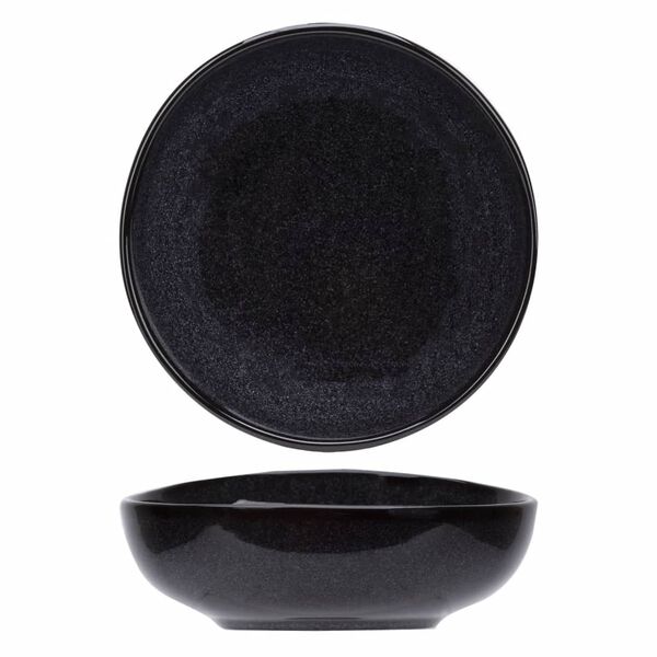 Cosy & Trendy Bols pour professionnels Black Granite 4 pcs &Oslash;21 cm noir