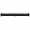 vidaXL Cadre de lit sans matelas noir 80x210 cm velours