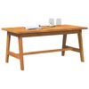 vidaXL Table basse Marron Bois d'acacia massif