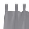 vidaXL Rideaux occultants avec anneaux 2 pcs Gris clair 260 x 140 cm