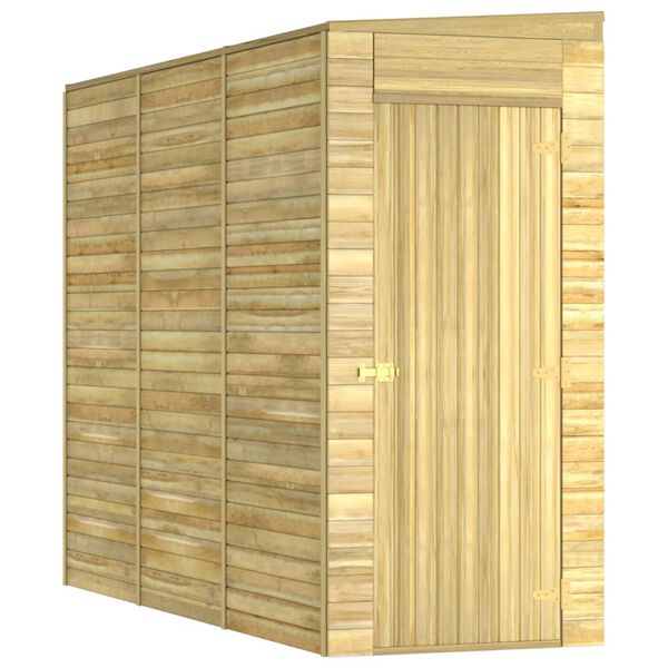 vidaXL Abri de stockage de jardin 100x310x218 cm Bois de pin impr&eacute;gn&eacute;