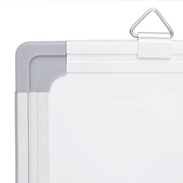Tableau Blanc Magnétique Pliable VidaXL 160x50 Cm - Aluminium, 3 Panneaux - Surface Lisse Pour Écriture Et Aimants