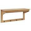 vidaXL Porte-manteau HILL Marron miel 90 x 35 x 41,5 cm Pin massif