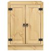vidaXL Armoire avec étagère Miel 60 x 46 x 81,5 cm Pin massif
