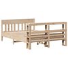 vidaXL Cadre de lit sans matelas 120x200 cm bois de pin massif