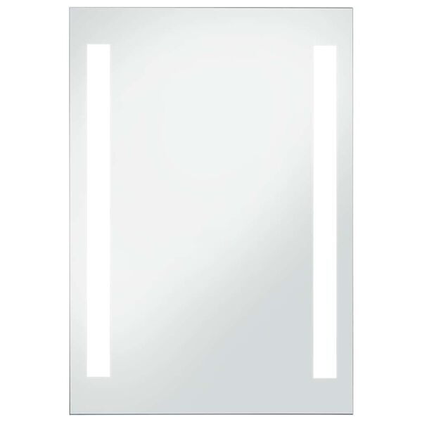 vidaXL Miroir mural &agrave; LED pour salle de bains 60x80 cm