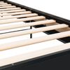 vidaXL Cadre de lit sans matelas noir 75x190 cm