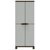 vidaXL Armoire en plastique 68x39x171,5 cm Design de rotin