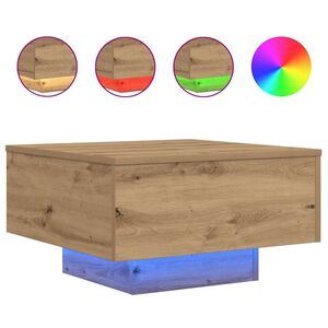 vidaXL Ch&ecirc;ne artisanal 55 x 55 x 31 cm Bois d'ing&eacute;nierie