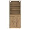 vidaXL Haut Armoire Ch&ecirc;ne artisanal 69,5 x 34 x 180 cm