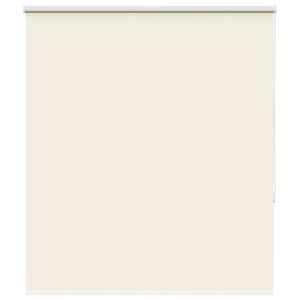 vidaXL Store enrouleur occultant blanc cass&eacute; largeur du tissu 131,6 cm