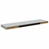 vidaXL Étagère murale flottante Gris béton 90x23,5x3,8 cm MDF