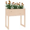 vidaXL Jardinière 78x40x81 cm Bois massif de pin