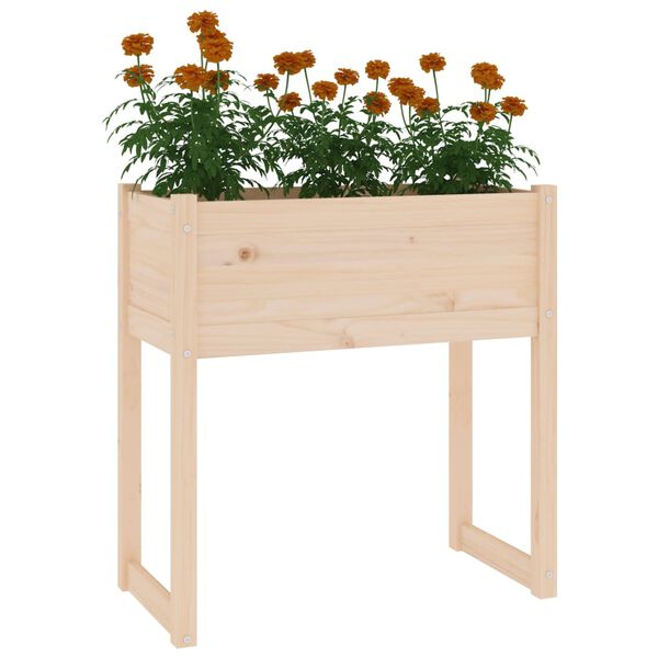 vidaXL Jardinière 78x40x81 cm Bois massif de pin