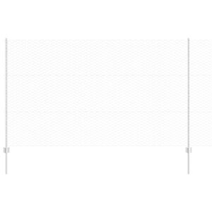 vidaXL Cl&ocirc;ture en fil soud&eacute; 25 x 1,4 m (l x h) Acier galvanis&eacute; &agrave; chaud