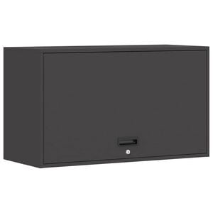 vidaXL Armoire murale pour garage Noir 90 x 40 x 53 cm