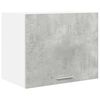 vidaXL Armoire suspendue Gris b&eacute;ton et Blanc 50 x 31 x 40 cm