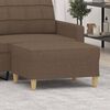 vidaXL Repose-pied Marron 70x55x41 cm Tissu
