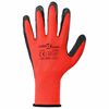 vidaXL Gants de Travail 24 pcs Rouge et Noir 10 / xl Rev&ecirc;tement en latex
