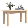vidaXL Table basse 80x40x35 cm Bois massif de pin
