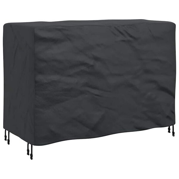vidaXL Housse pour meubles Uni Noir 130 x 80 x 70 cm 210D