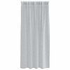 vidaXL Rideau en Voile 2 pcs Gris fonc&eacute; 175 x 140 cm Polyester