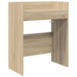vidaXL Table de DJ Ch&ecirc;ne Sonoma 62 x 45 x 102 cm Bois d'ing&eacute;nierie