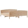 vidaXL Cadre de lit sans matelas 180x200 cm bois massif de pin