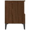 vidaXL Tables de chevet 2 pcs Ch&ecirc;ne marron 40x35x50 cm