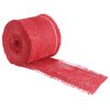 vidaXL Rouleau de jute 10 x 5000 cm Rouge