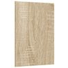 vidaXL Panneaux d&eacute;coratifs 12 pi&egrave;ces Ch&ecirc;ne Sonoma 30 x 42 x 0,27 cm