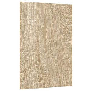 vidaXL Panneaux d&eacute;coratifs 12 pi&egrave;ces Ch&ecirc;ne Sonoma 30 x 42 x 0,27 cm