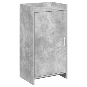 vidaXL Cabinet &agrave; chaussures avec stockage Gris b&eacute;ton 48 x 36 x 92 cm