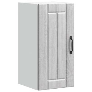 vidaXL Armoire murale de cuisine Lucca sonoma gris bois ing&eacute;nierie