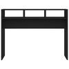 vidaXL Table console noir 105x30x80 cm bois d'ing&eacute;nierie