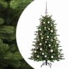 vidaXL Sapin de No&euml;l artificiel avec boules 120 cm 150 LED Blanc chaud