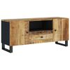 vidaXL Meuble TV 105x33,5x46 cm bois de manguier et d'ingénierie