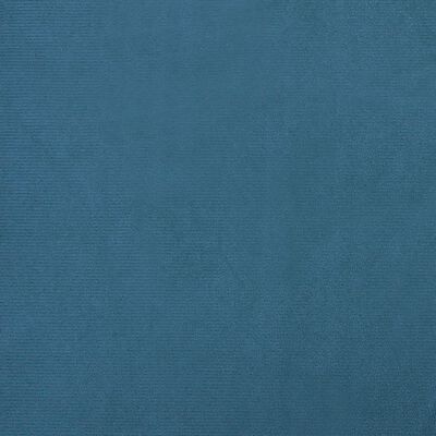 vidaXL Canapé pour enfants bleu 70x45x30 cm velours