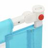 vidaXL Barri&egrave;re de s&eacute;curit&eacute; de lit enfant Bleu 90x25 cm Tissu