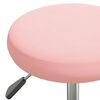 vidaXL Tabouret de massage Velours Rose