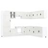 vidaXL Ensemble d'armoires de cuisine 14 pcs Porto bois d'ing&eacute;nierie