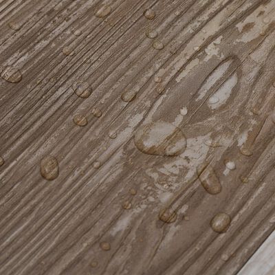 vidaXL Dalles de plancher PVC autoadhésif 5,21 m² 2mm délavage de bois