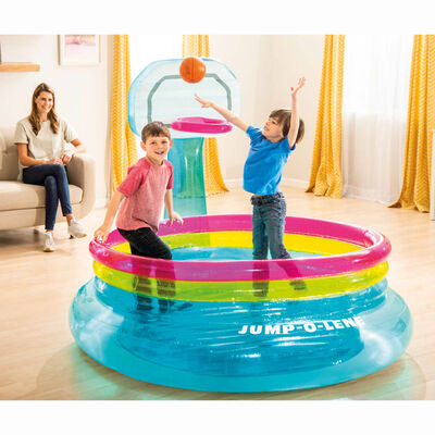 Intex Château gonflable pour enfants Jump-O-Lene Basketball PVC