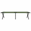 vidaXL Lit de camping pliant Vert 193 x 69 x 45 cm Tissu Oxford