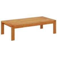 vidaXL Table de jardin 100x50x27 cm bois d'acacia solide