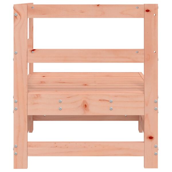 vidaXL Canap&eacute; d'angle de jardin bois massif douglas