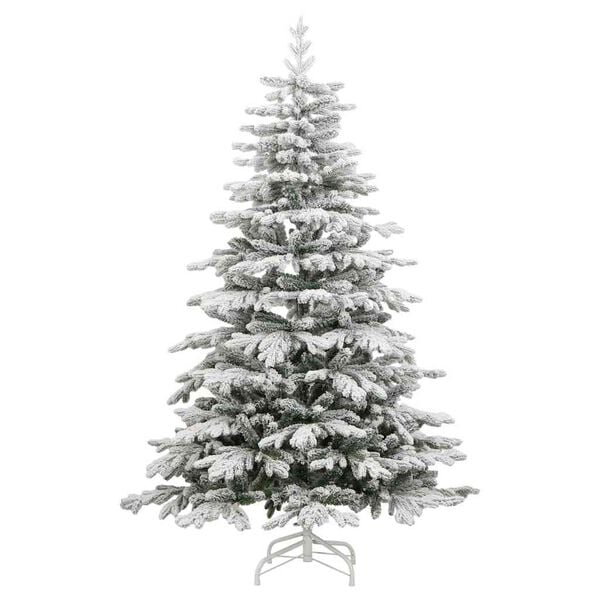 vidaXL Sapin de No&euml;l Artificiel &agrave; Branches Articul&eacute;es Blanc 210 cm