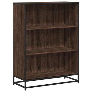 vidaXL Biblioth&egrave;que ch&ecirc;ne marron 80,5x35x107,5 cm bois d'ing&eacute;nierie